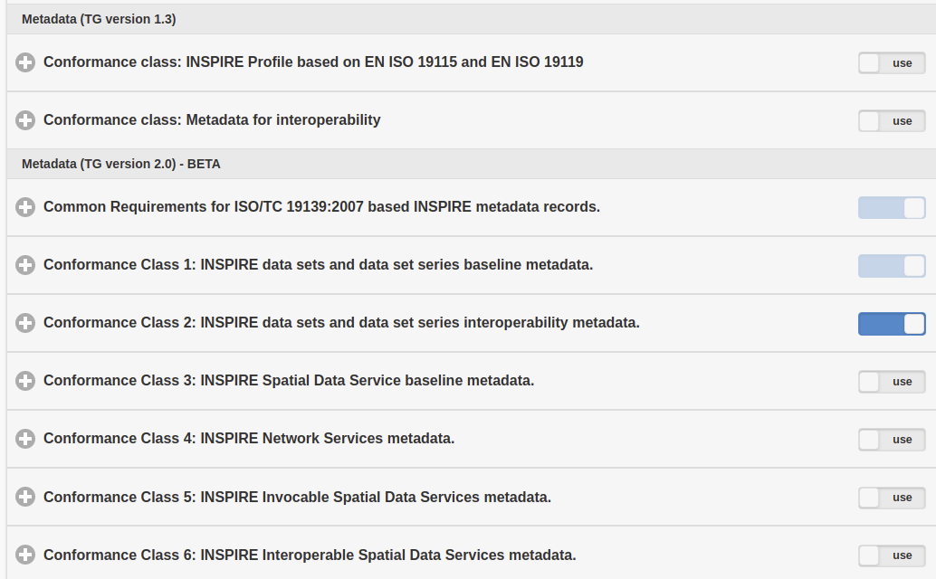 Configuring for the INSPIRE Directive - GeoNetwork Opensource (EN)