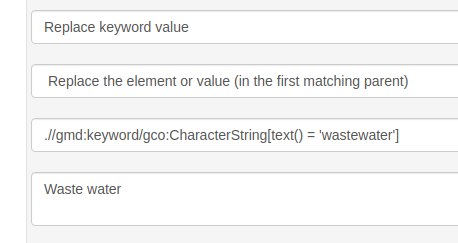 Updating a set of records - GeoNetwork Opensource (EN)